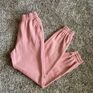 For Love & Lemons fleece jogger pants size S Pink